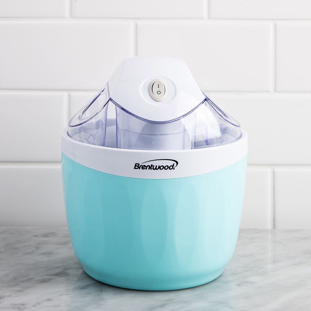 Brentwood Ice Cream Gelato Sorbet Maker Machine 1 Quar Brand New No Box Blue Min